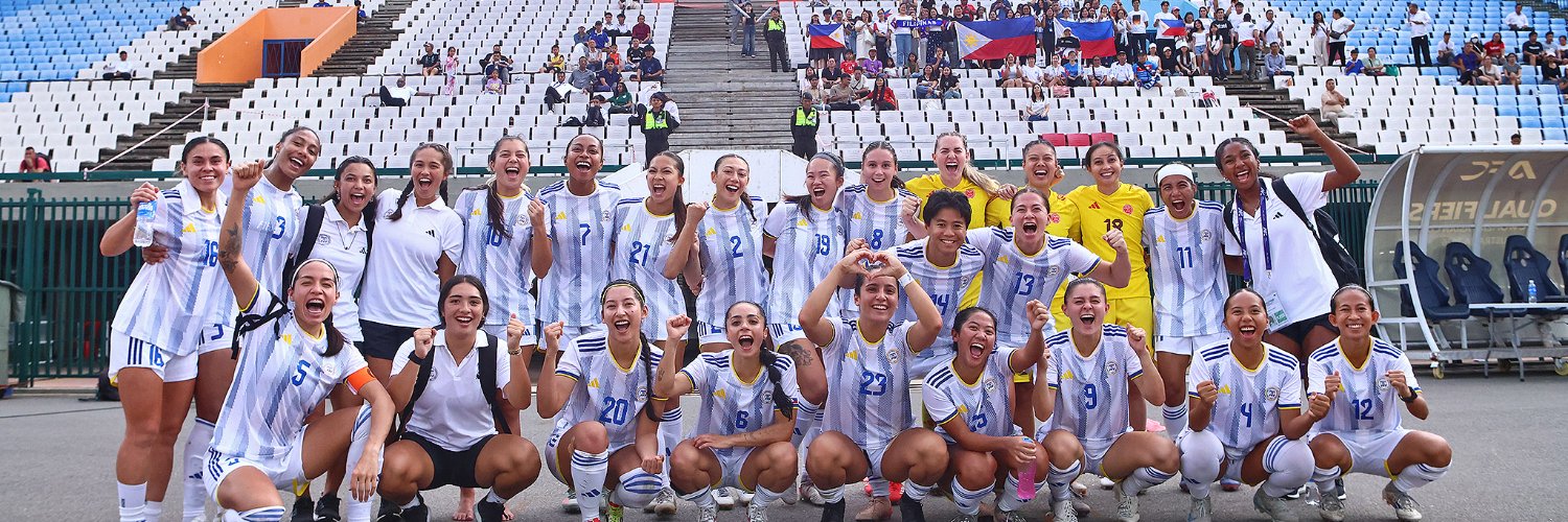 Philippine Women's National Football Team's banner