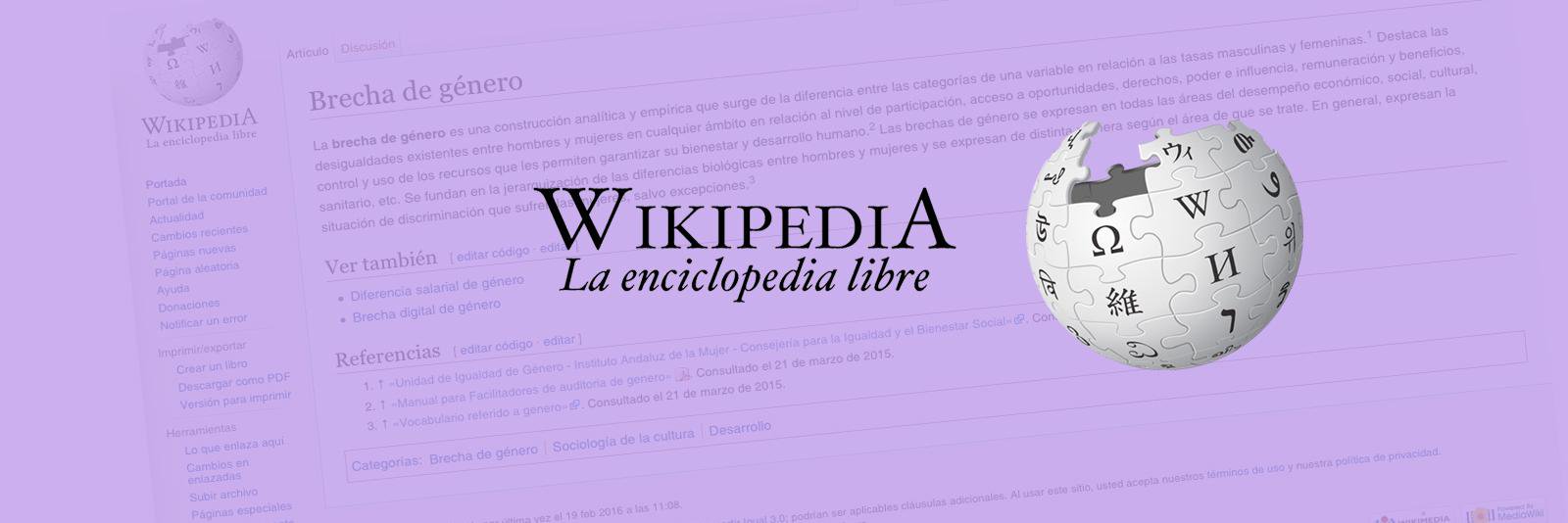 Wikimujeres banner