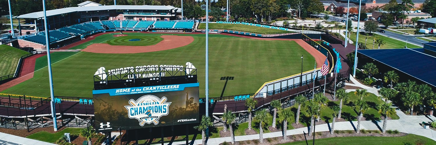 Coastal Carolina Baseball's banner