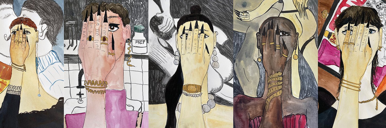 Berghain | Panorama Bar | Säule banner