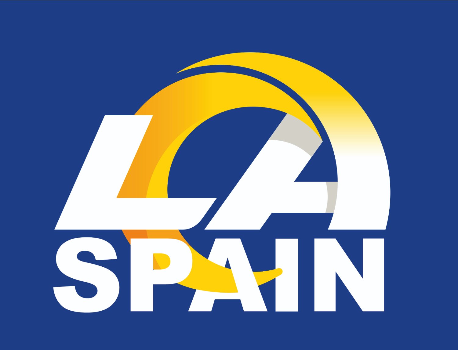 Los Angeles Rams Spain banner