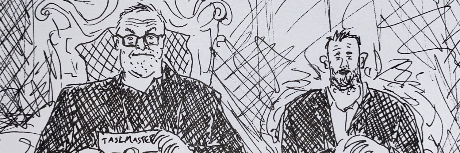 poorly drawn taskmaster banner