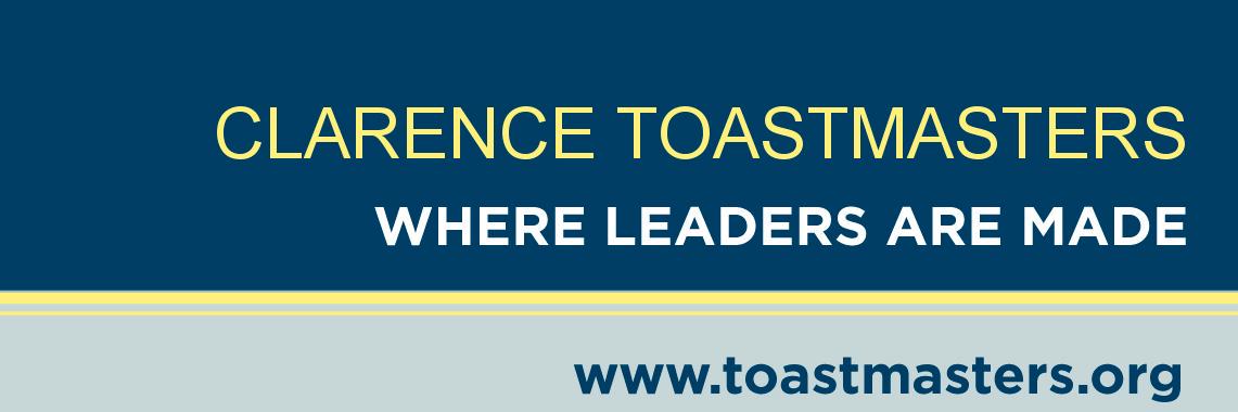 ClarenceToastmasters banner