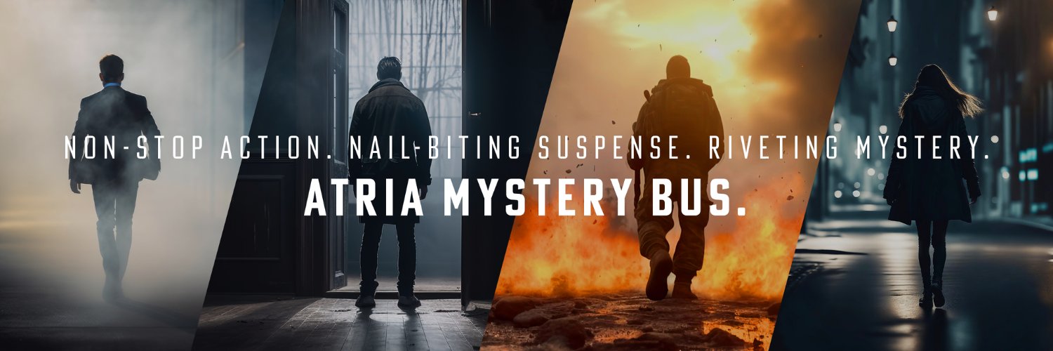 Atria Mystery Bus's banner