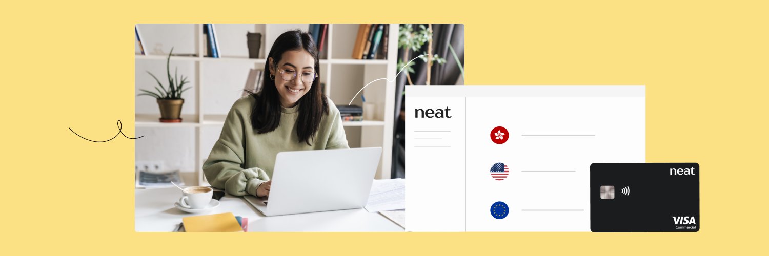 Neat, A Rapyd company banner