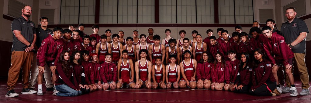 Ossining Wrestling banner