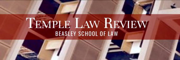 TempleLawReview's profile banner image