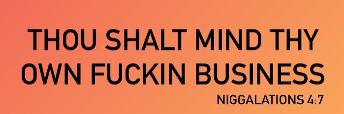 New @, who dis? banner