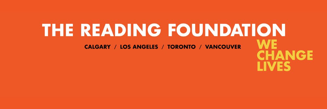 TheReadingFoundation banner
