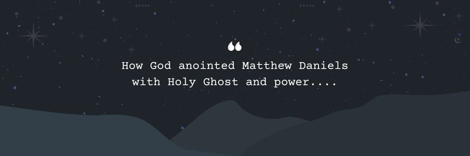 broDanielmatt's profile banner image