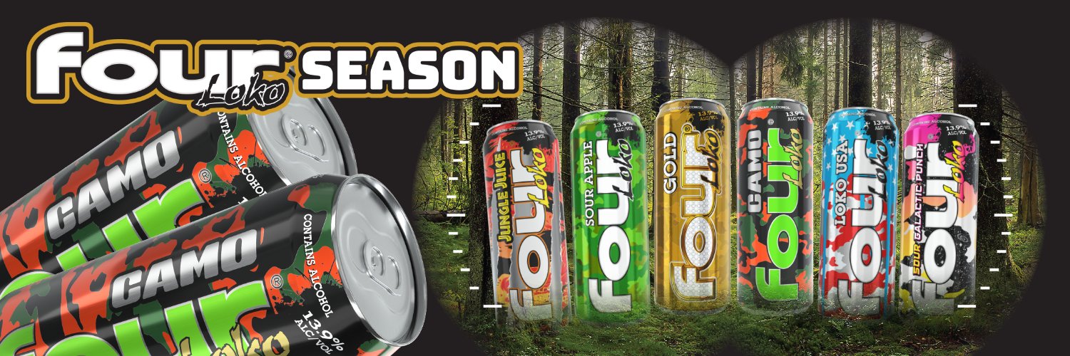 Four Loko's banner