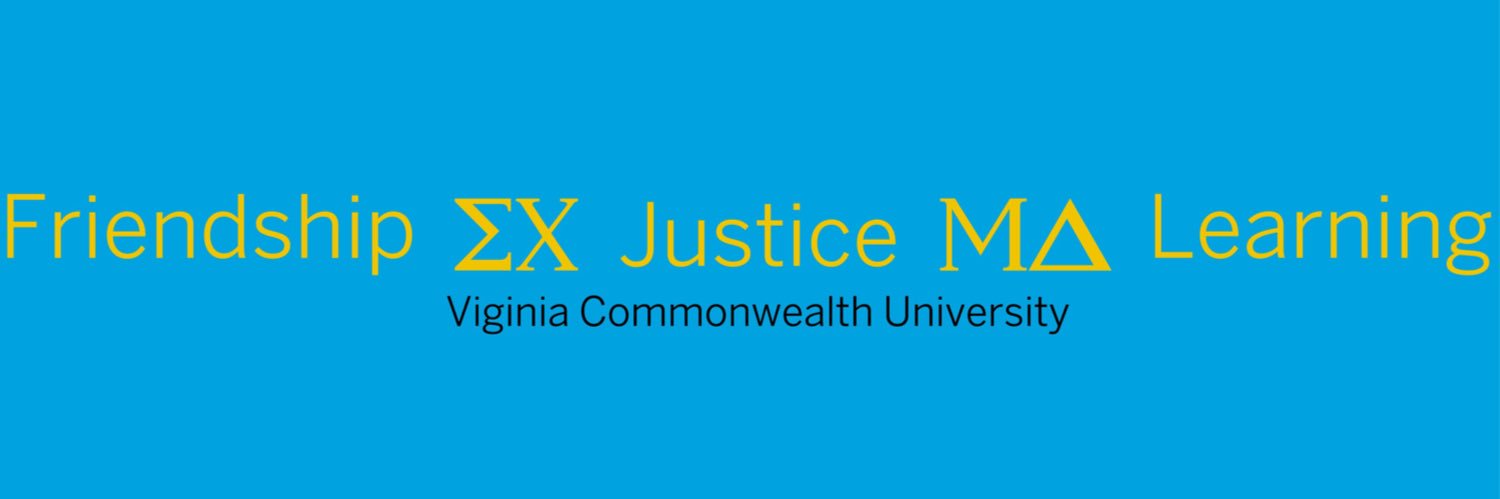 Sigma Chi VCU banner