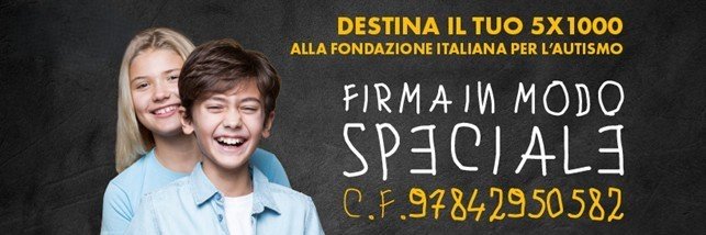 Fondazione Italiana Autismo ETS banner