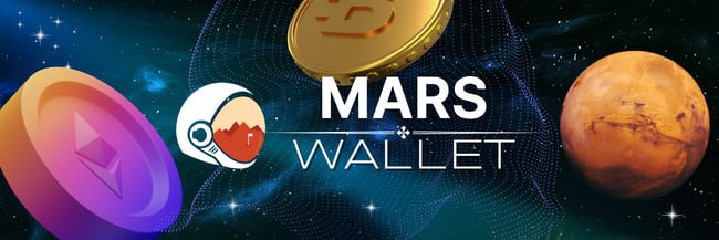 Mars wallet🚀🌐 banner