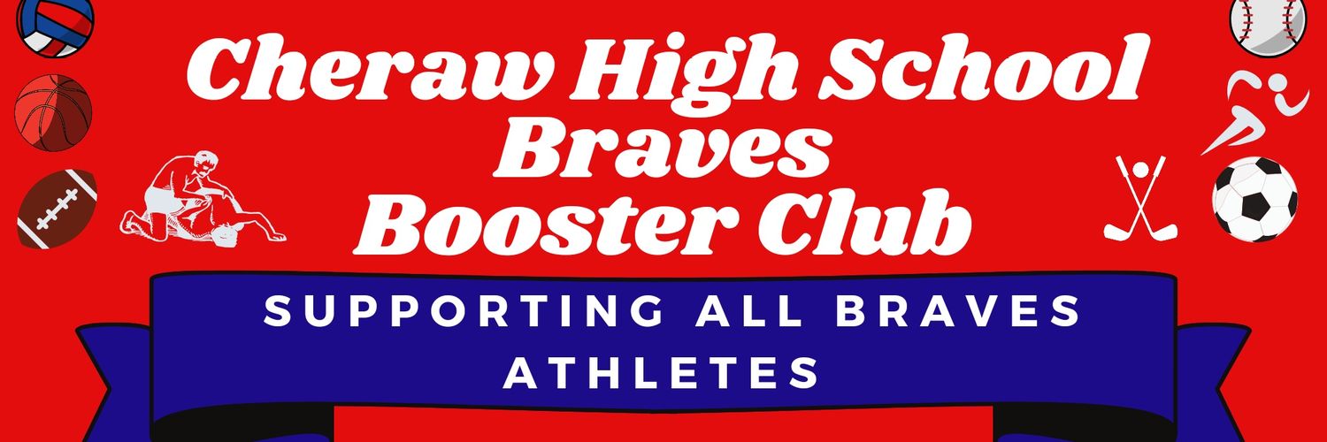 Braves Booster Club banner