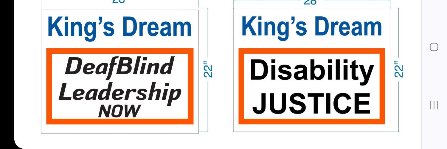 ✊🏿#DeafBlindLeadershipNOW 🌺#cripthevote✊ #DBLN banner