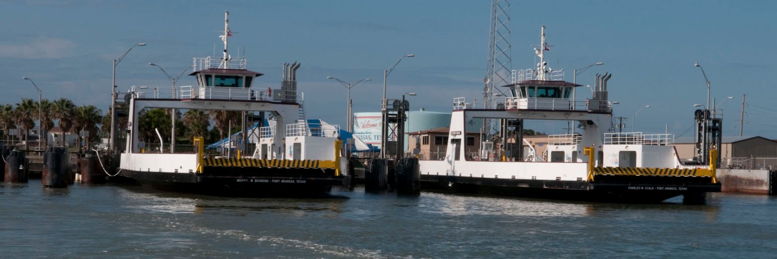TxDOT Port A Ferry banner