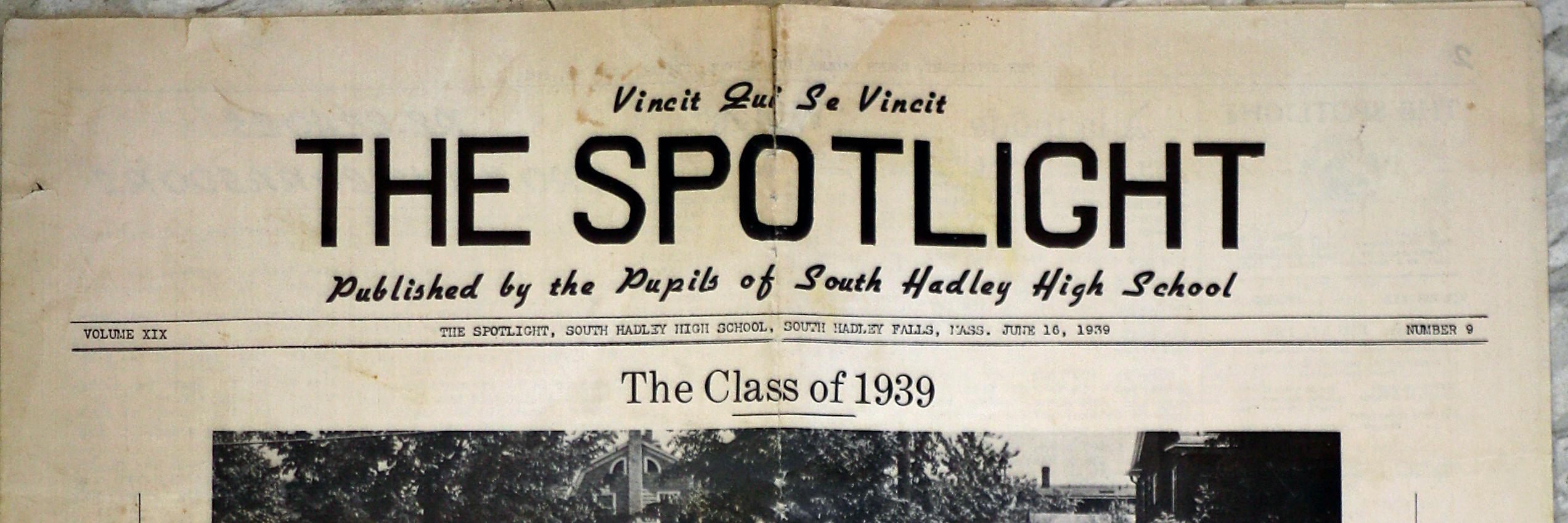 Spotlight Newspaper banner