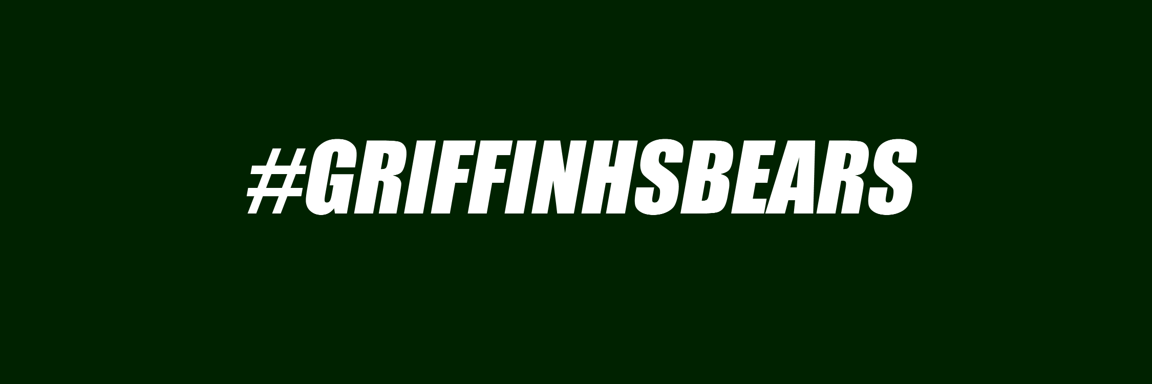 griffinhsbears's profile banner image