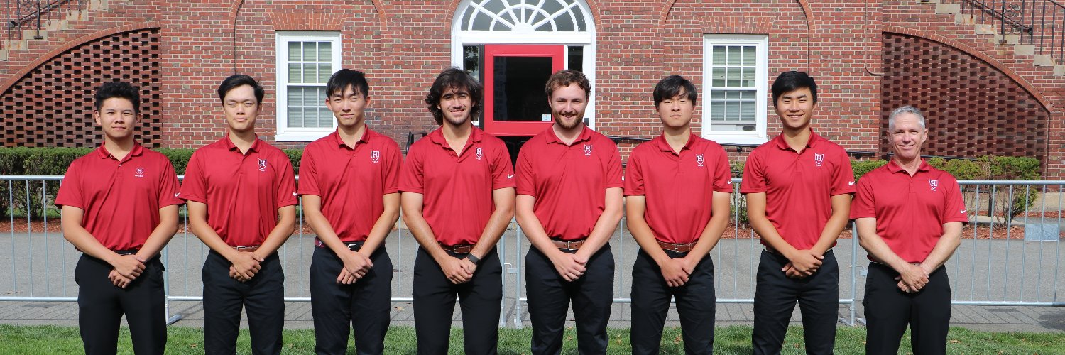 Harvard Men's Golf banner
