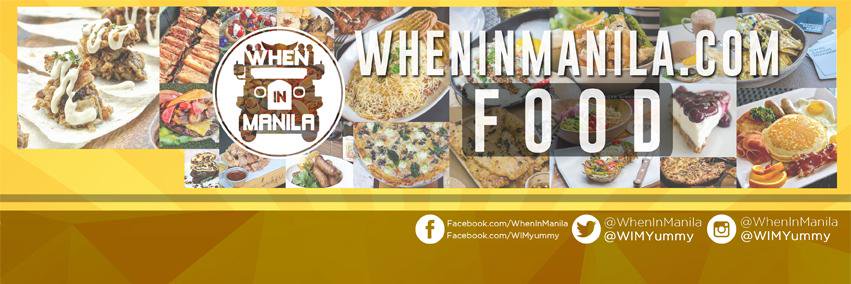 WhenInManila Food banner