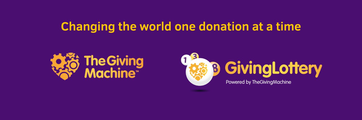 TheGivingMachine banner
