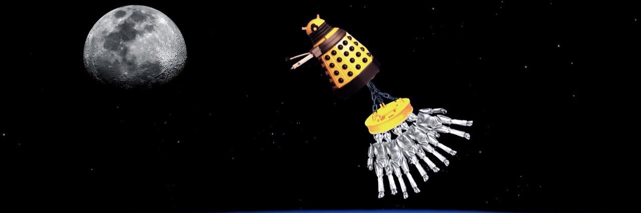 Dalek PARODY #3 🪠 NOT REALLY A DALEK THIS IS FUN banner