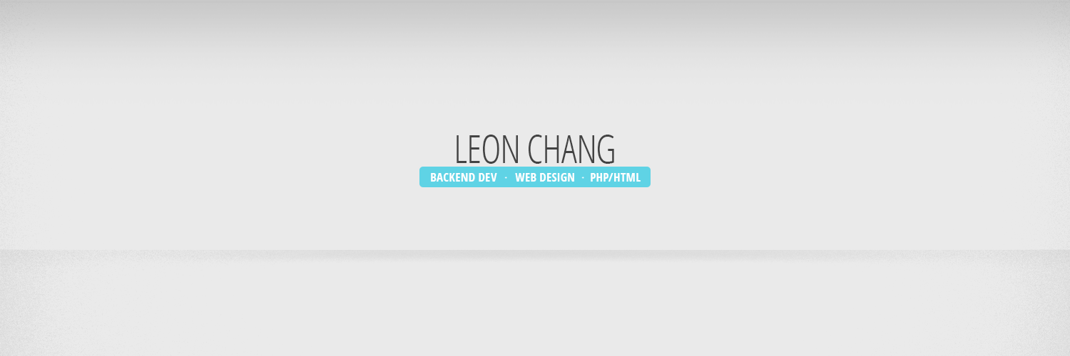99leonchang's profile banner image