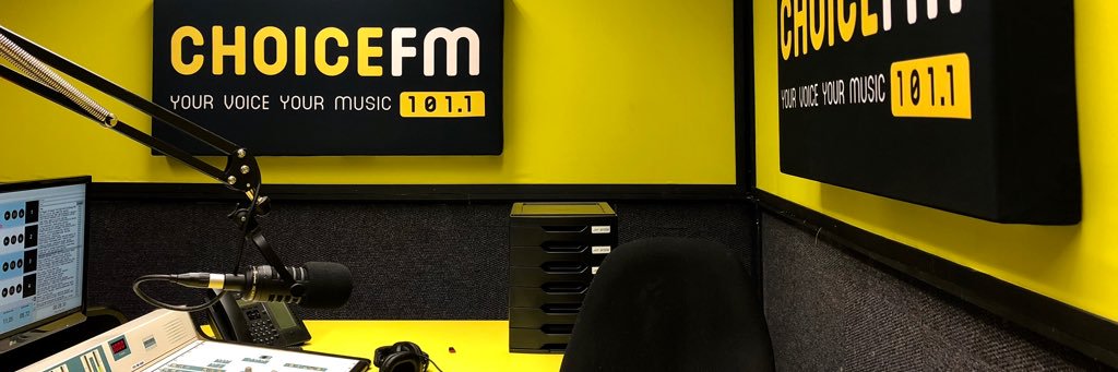 Choice FM SA 101.1FM banner