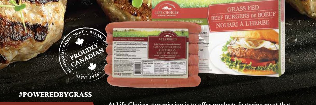 Life Choices Food banner