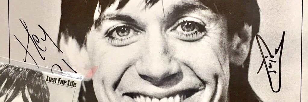 しみー🦎Iggy Pop 今月誕生日 banner