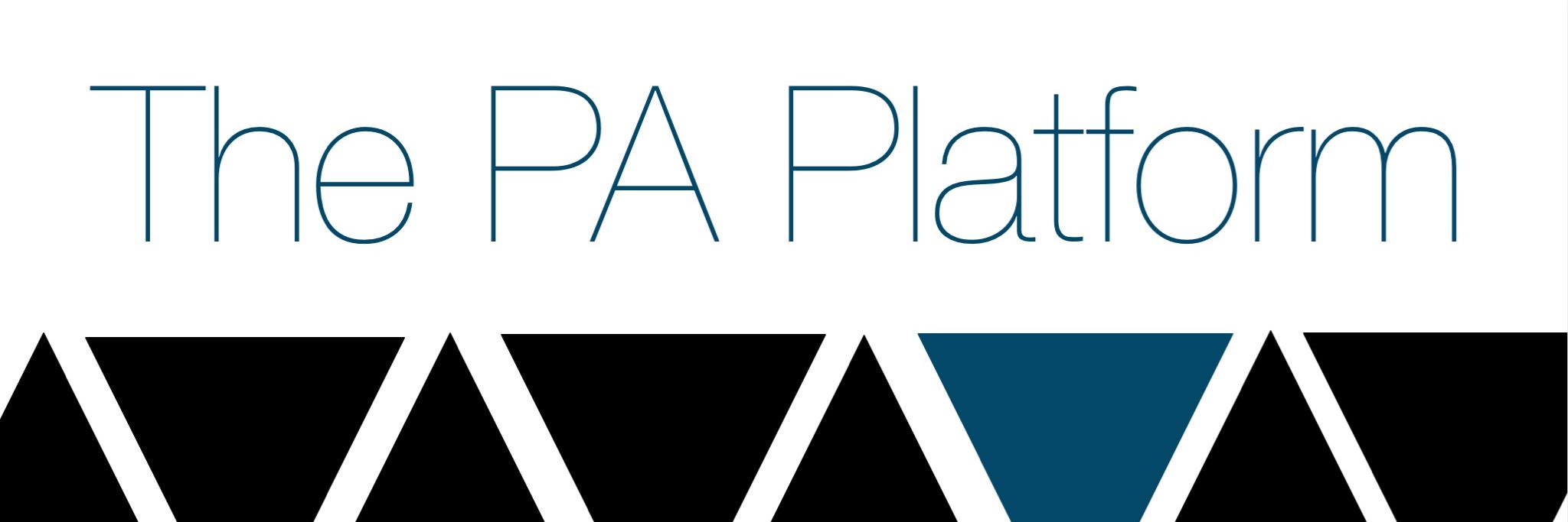 The PA Platform banner