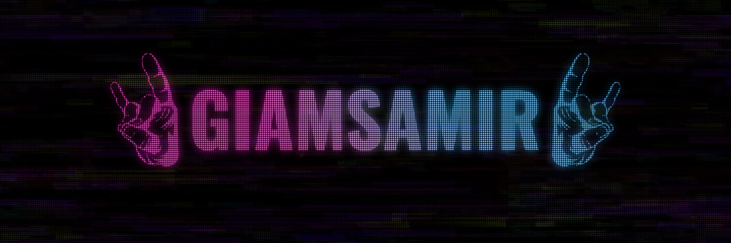 giamsamir's profile banner image