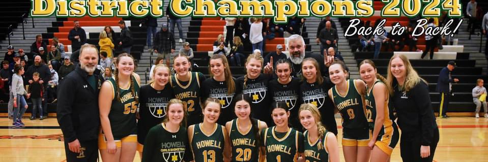 Howell Womens' Basketball banner