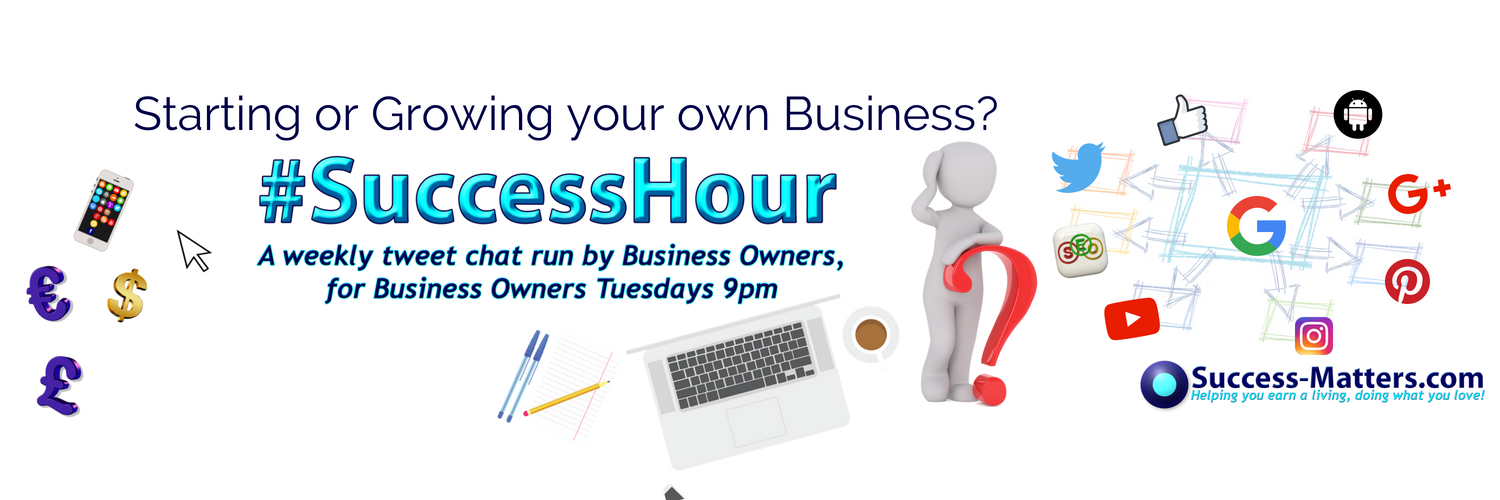 Success-Matters.com #SuccessHour banner