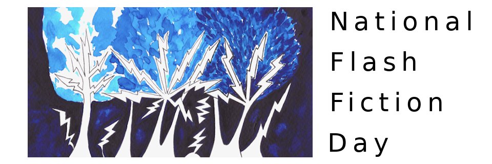 National Flash Fiction Day's banner