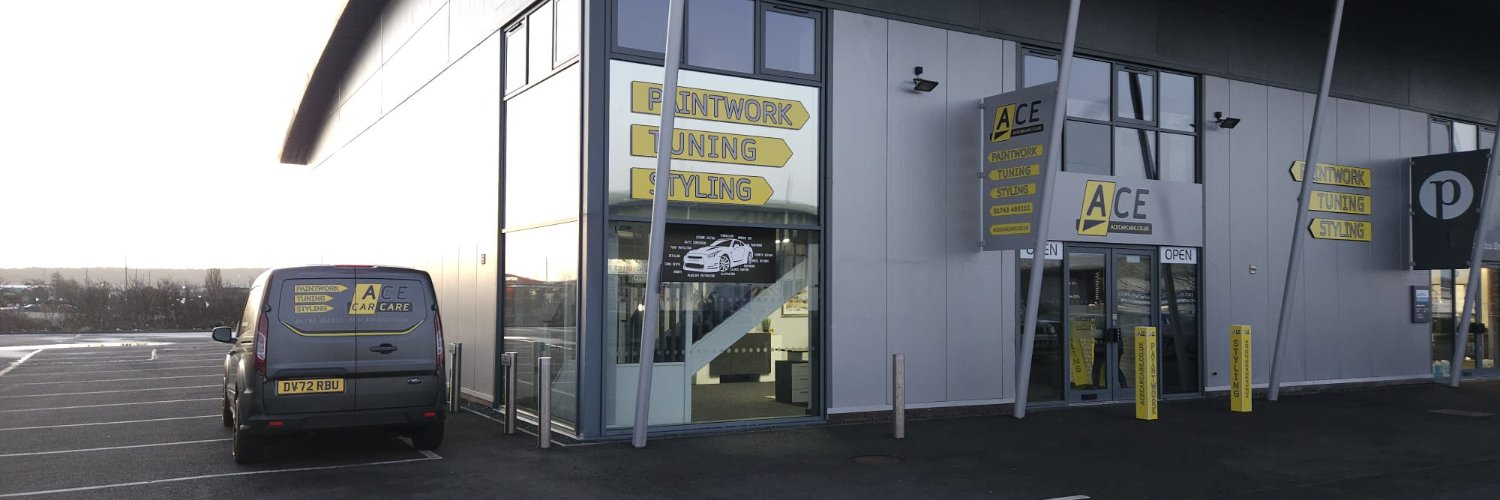 Ace Car Care Shrewsbury banner