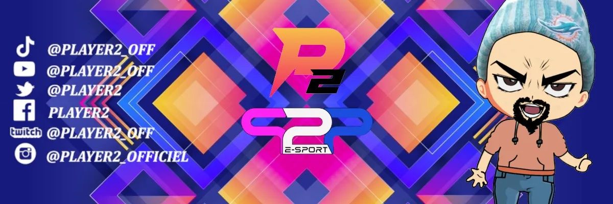 Player-2 // P2P e-Sport Team Principal banner