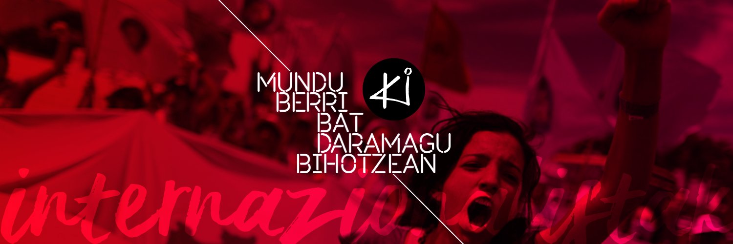 Komite Internazionalistak's banner