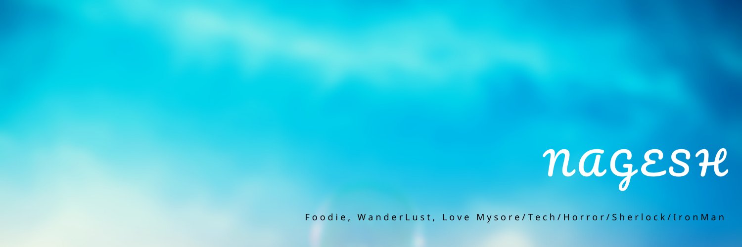 nagesh007's profile banner image