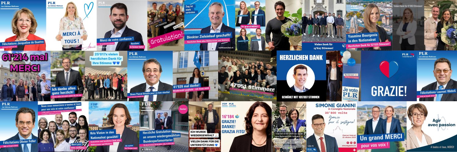 FDP Schweiz Profile Banner