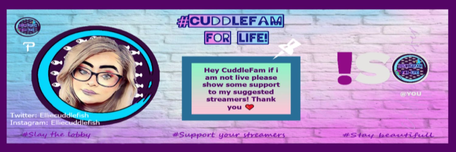 elliecuddlefish's profile banner image