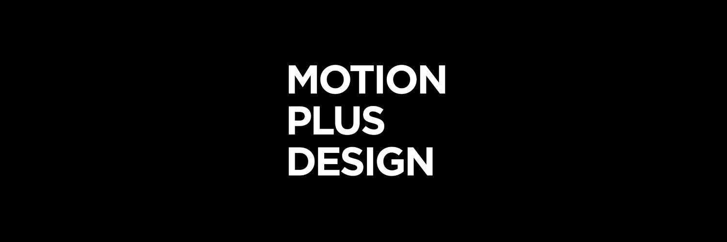 Motion Plus Design's banner