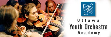 Ottawa Youth Orchestra Academy banner