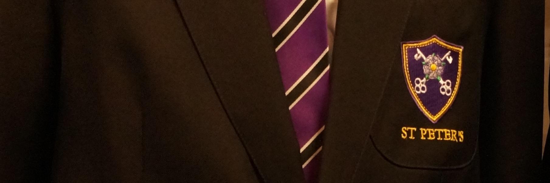 St Peter's Catholic College banner