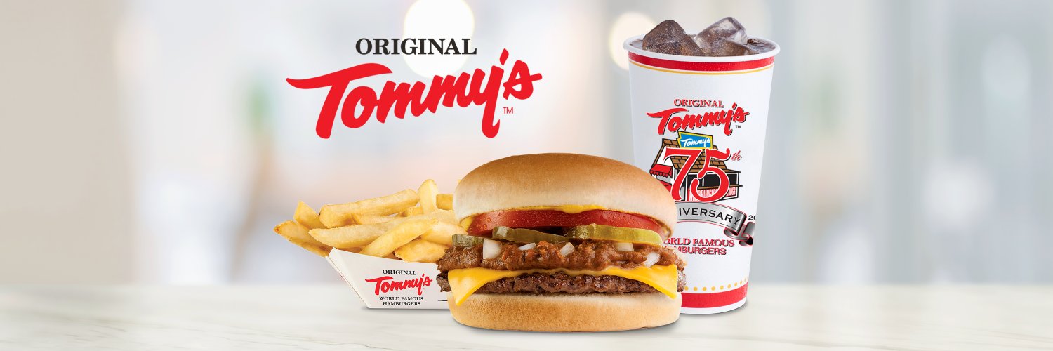 The Original Tommy's banner