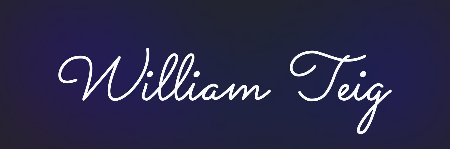 williamteig's profile banner image