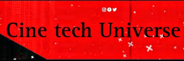 Cine Tech Universe Profile Banner