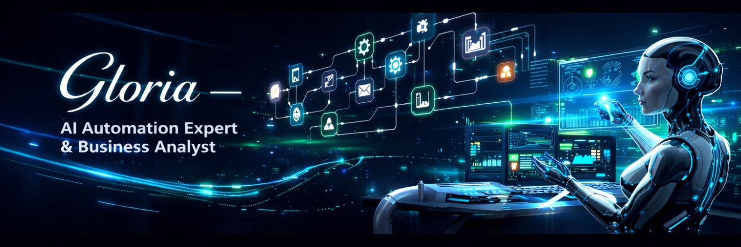 Gloria || AI Automation Expert-n8n, Airtable, Make banner