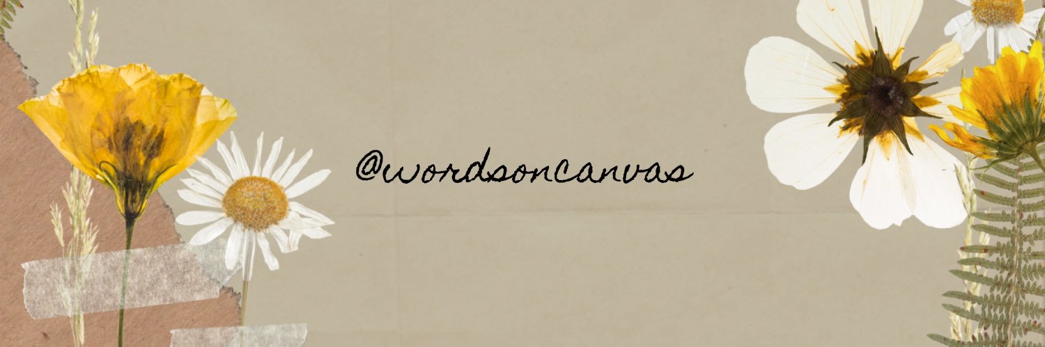 wordsoncanvas's profile banner image